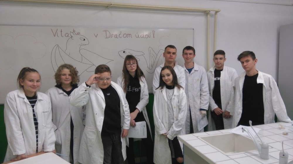 FOTO: Žiaci základných škôl objavovali čaro chémie v SOŠ Nováky